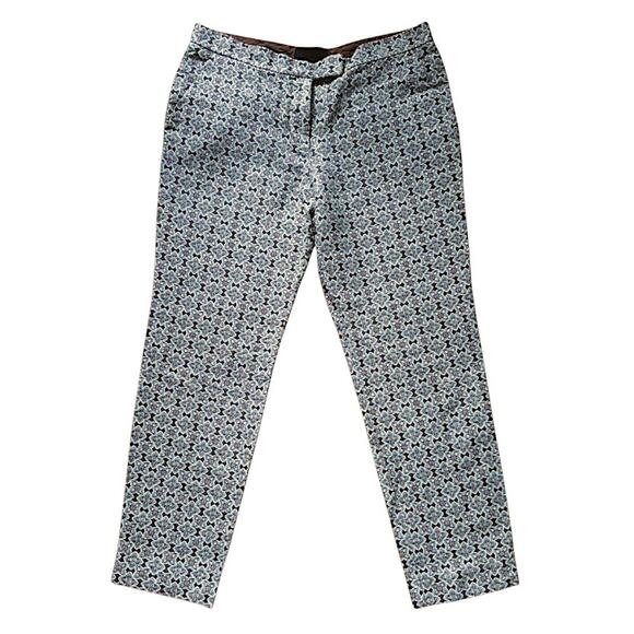 Derek Lam Turkoise Pants | Size 8 - Picture 1 of 6